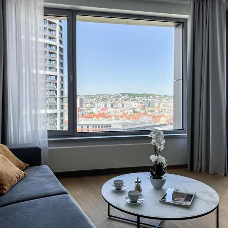 View In Sky Park By Zaha Hadid Братислава