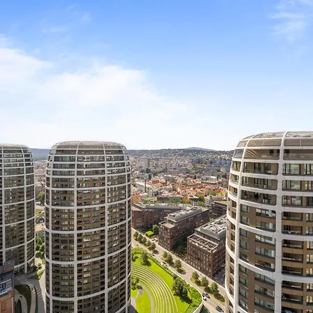 Apartment View In Sky Park By Zaha Hadid *