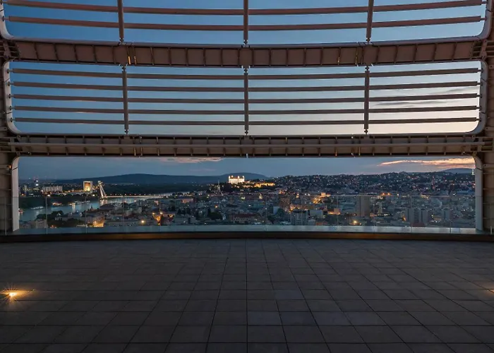 View In Sky Park By Zaha Hadid Апартаменты Братислава