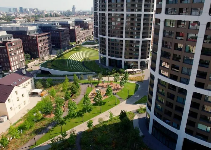 View In Sky Park By Zaha Hadid * Bratislava