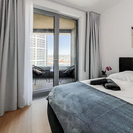 Apartment View In Sky Park By Zaha Hadid